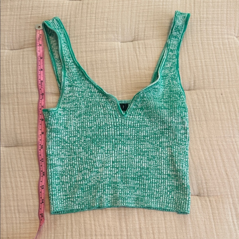 Say What? Mint Knit Top